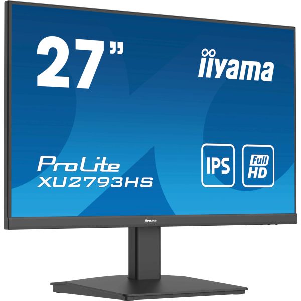iiyama ProLite XU2793HS-B6 computer monitor 68,6 cm (27") 1920 x 1080 Pixels Full HD LED Zwart (XU2793HS-B6) iiyama ProLite XU2793HS-B6 computer monitor 68,6 cm (27") 1920 x 1080 Pixels Full HD LED Zwart (XU2793HS-B6)