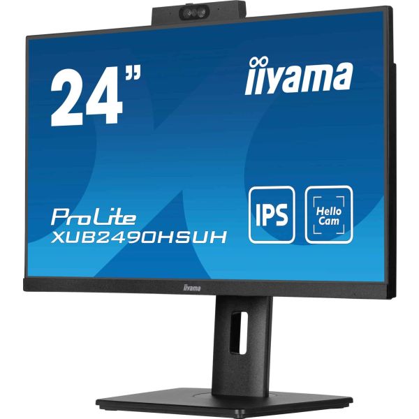 iiyama ProLite XUB2490HSUH-B1 computer monitor 60,5 cm (23.8") 1920 x 1080 Pixels Full HD LED Zwart (XUB2490HSUH-B1) iiyama ProLite XUB2490HSUH-B1 computer monitor 60,5 cm (23.8") 1920 x 1080 Pixels Full HD LED Zwart (XUB2490HSUH-B1)