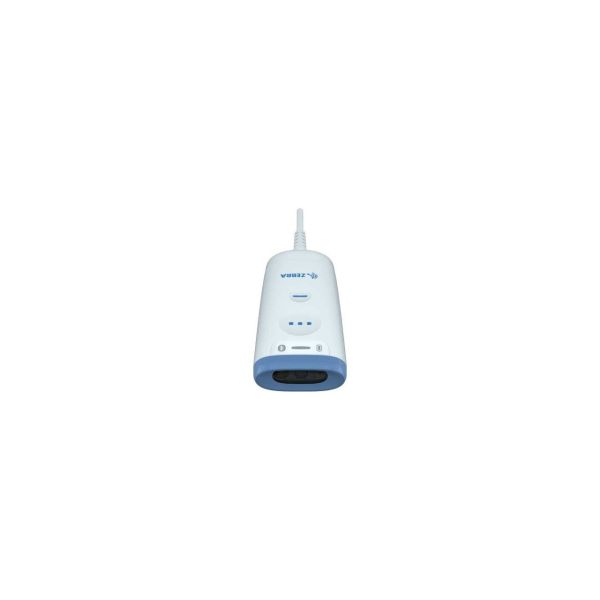 Zebra CS60-HC Draagbare streepjescodelezer 1D/2D LED Wit (CS6080-HCKF00BVZWW)