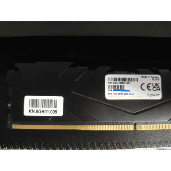 Acer SODIMM 8GB DDR5 5600MHz Geheugenmodule (KN.8GB01.013)