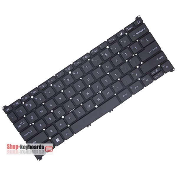 Acer Toetsenbord Belgisch QWERTY 82 toetsen Zwart (NK.I131S.0OU)