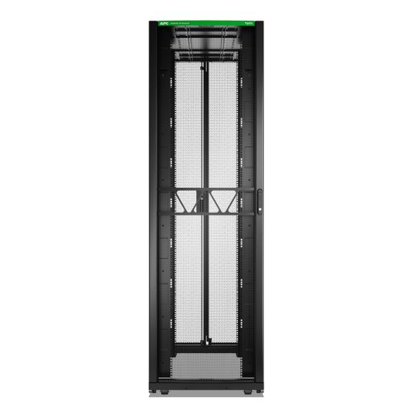 APC NetShelter SX geavanceerd rack, hoge sterkte, 52U, 2436H x 750B x 1295D mm, met schokbeschermingspakket, zwart (AR9558SPB2)