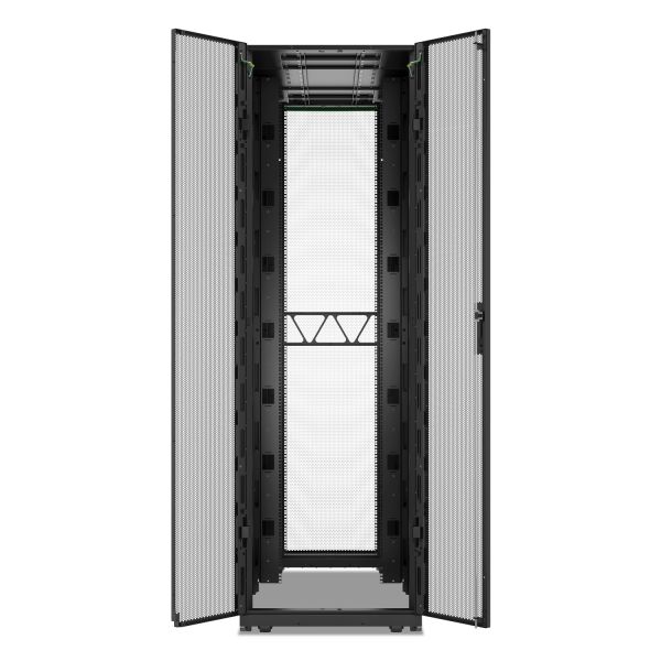 APC NetShelter SX geavanceerd rack, hoge sterkte, 52U, 2436H x 750B x 1295D mm, met schokbeschermingspakket, zwart (AR9558SPB2)