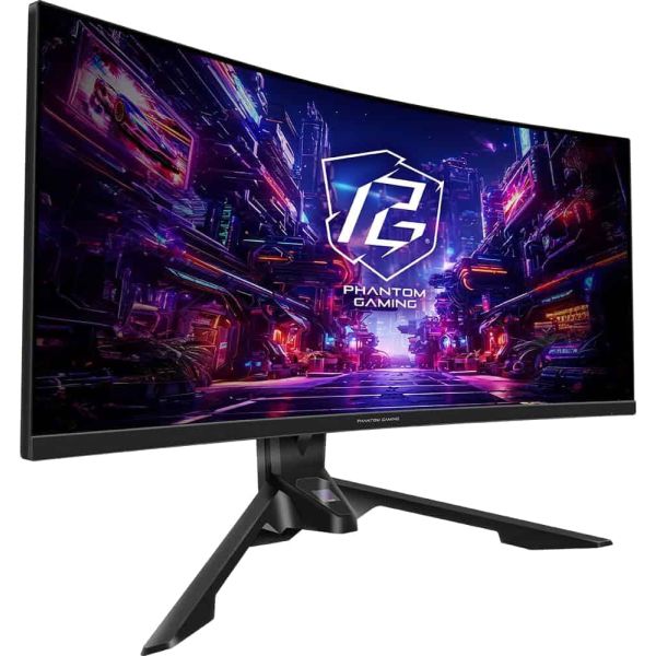 ASRock PG34QRT2B Curved Gaming Monitor 34" WQHD 180Hz 21:9 (90LXA0H0-A0E1A0V)