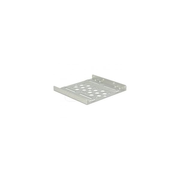 DELOCK Aluminium Einbaurahmen 6,4 zu 8,89cm 2.5Zoll zu 3.5Zoll blau (21291)