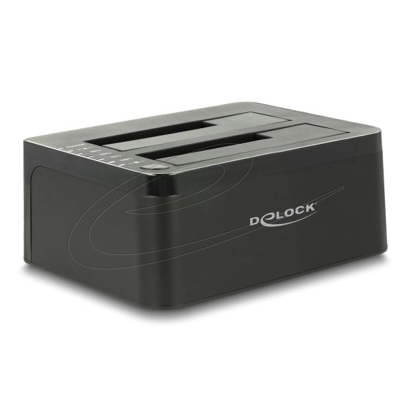 Delock Easy 45 Aufputzgehäuse IP55 wasserfest 2 Port (81623)