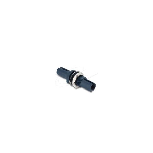 Delock LWL Kunststoff Kupplung HFBR 4515Z Simplex Buchse zu Simplex Buchse zur Panelmontage blau (91042)