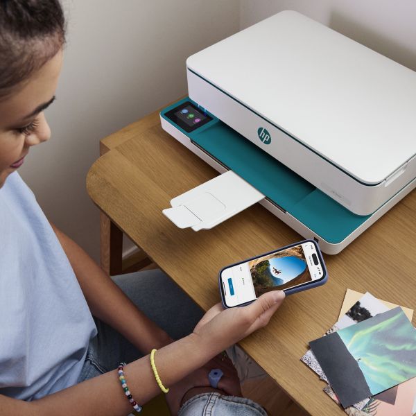 HP ENVY 6122e Wireless All-in-One Kleur Printer, Instant Ink; Foto's printen (714L9B#686) HP ENVY 6122e Wireless All-in-One Kleur Printer, Instant Ink; Foto's printen