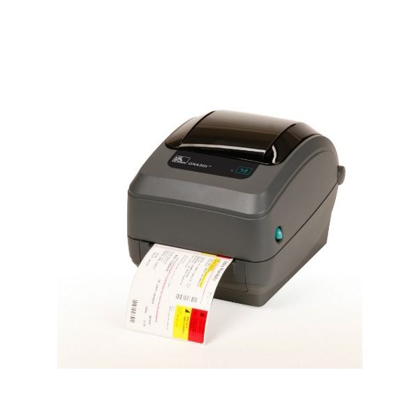 Zebra GX430t labelprinter Thermo transfer 300 x 300 DPI 102 mm/sec Bedraad (GX43-102420-000)
