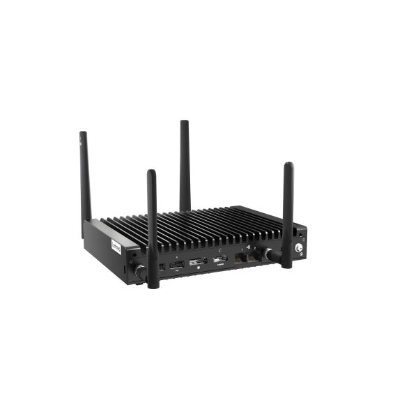 Lenovo ThinkEdge SE10 Intel Atom® x6425RE 8 GB DDR4-SDRAM 256 GB SSD Windows 11 IoT Enterprise Mini PC Zwart (12NH001PMT) Lenovo ThinkEdge SE10 Intel Atom® x6425RE 8 GB DDR4-SDRAM 256 GB SSD Windows 11 IoT Enterprise Mini PC Zwart (12NH001PMT)