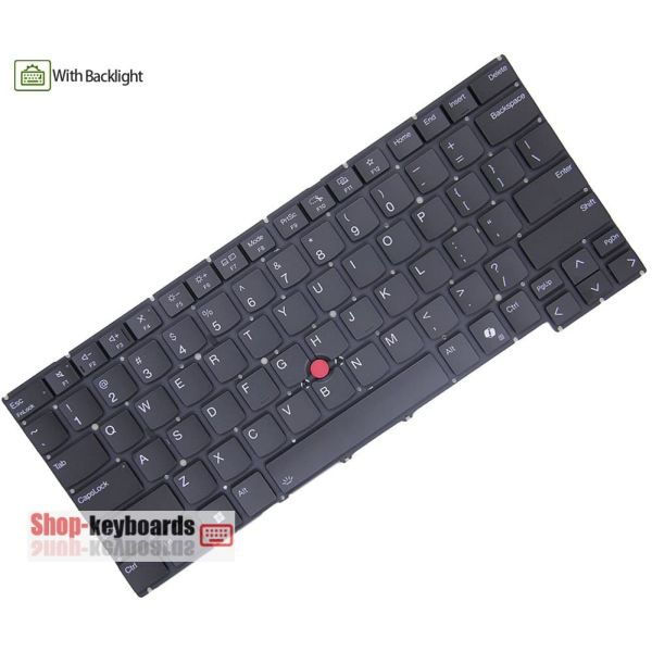 Lenovo C-Cvr w/kybd UK Eng Blk BL UK (5M11Q54755)