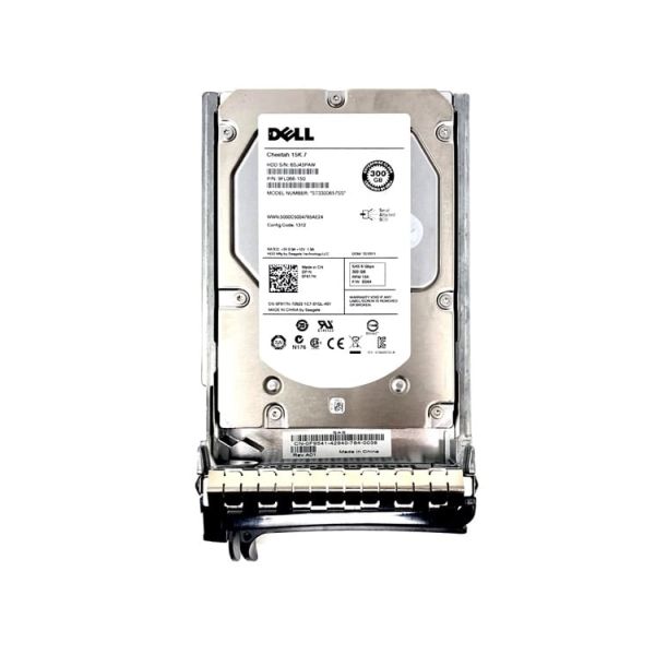 Dell EMC 300GB 15K SAS 3.5" 6Gbps Interne Harde Schijf (005050861-RFB)