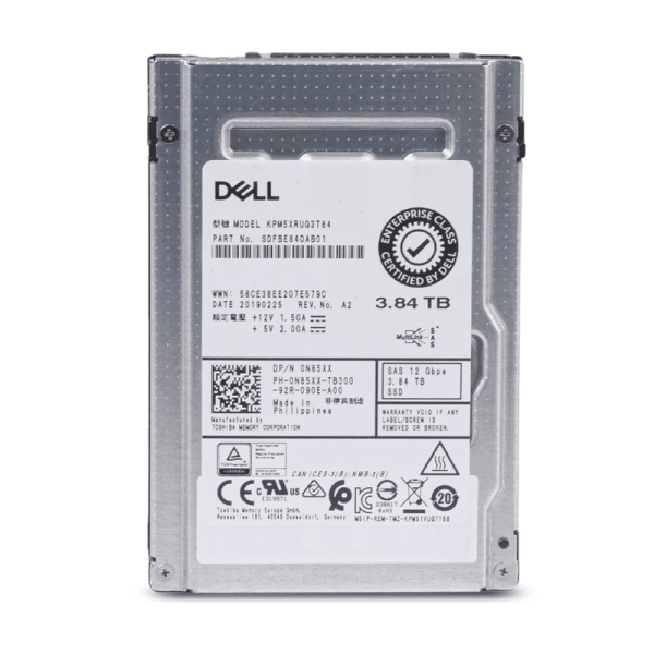 Dell 3.84TB SATA 6Gb/s 3D TLC 2.5in SSD (03GDK0_DELLG13_SR_11)