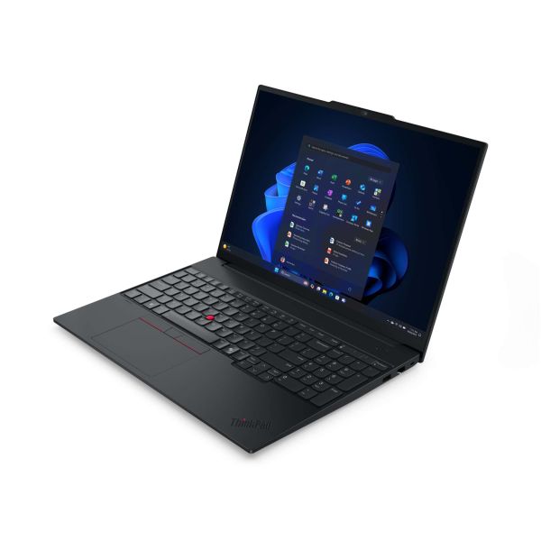 Lenovo ThinkPad E16 Gen 3 (AMD) AMD Ryzen™ 5 220 Laptop 40,6 cm (16") WUXGA 16 GB DDR5-SDRAM 512 GB SSD Wi-Fi 6E (802.11ax) Zwart (21ST0053BM)