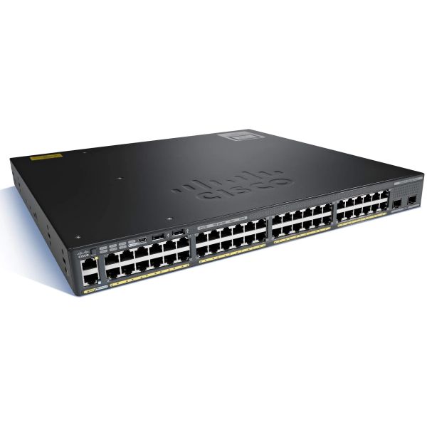 Cisco Catalyst 2960X-48TD-I 48-Poorts Gigabit Switch (WS-C2960XR-48TD-I-RFB)