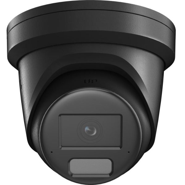 Hikvision DS-2CD2346G2H-IS2U/SL(2.8mm)BLK 4MP AcuSense Turret Netwerkc (DS-2CD2346G2H-IS2U/SL(2.8MM)BL)