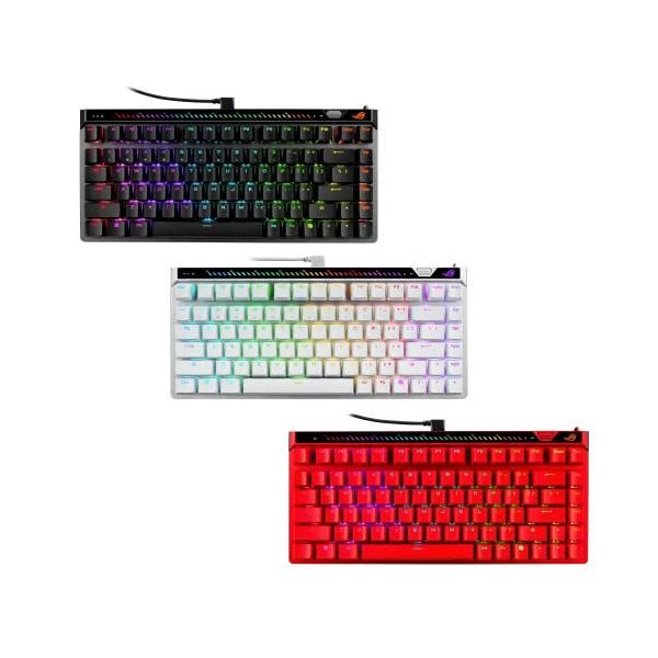 ASUS ROG Falchion Ace 75 HE Combo Lava-Rot – Gaming-Maus-Tastaturkombination, 75% Tastatur-Layout, Hot-Swap, 8000 Hz Abtastrate, (90MP047H-BKDA60+90MP0490-BMUA2)