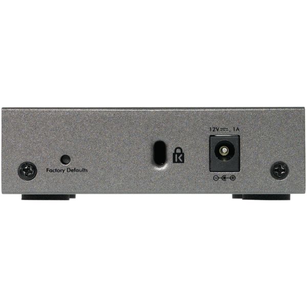 NETGEAR ProSAFE Unmanaged Plus Switch - GS105E - 5 Gigabit Ethernet poorten (GS105E-200PES)