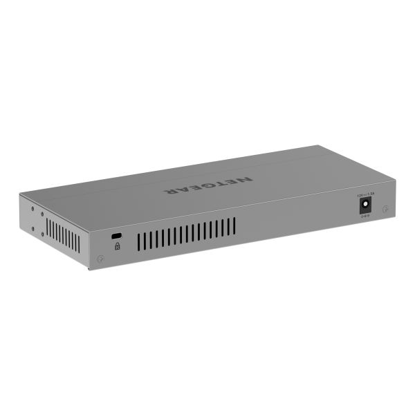 NETGEAR GS108MX-100EUS netwerk-switch Unmanaged L2 Gigabit Ethernet (10/100/1000) Bureaublad-/wandmontage (GS108MX-100EUS)