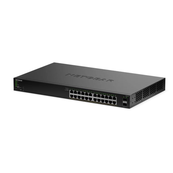 NETGEAR GS324TPv2 Managed L2/L3 Gigabit Ethernet (10/100/1000) Power over Ethernet (PoE) 1U Zwart (GS324TP-200EUS)