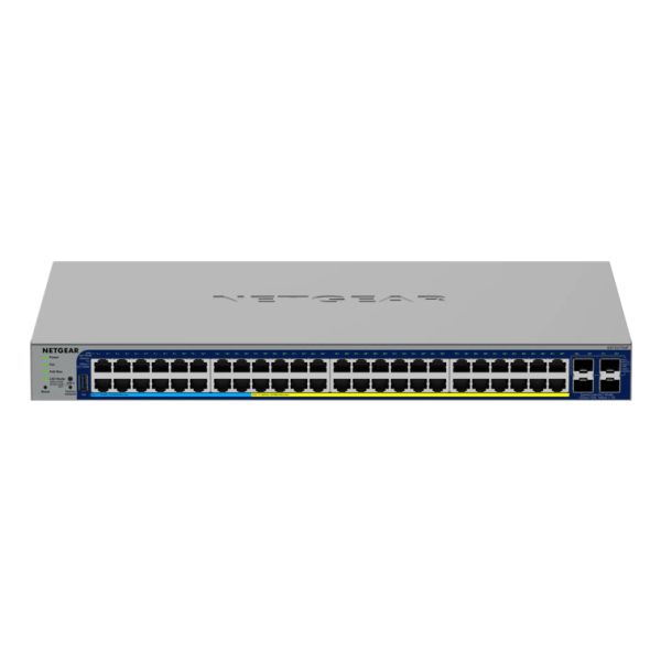 NETGEAR GS752TXUP Managed Gigabit Ethernet (10/100/1000) Power over Ethernet (PoE) 1U Grijs (GS752TXUP-300EUS)