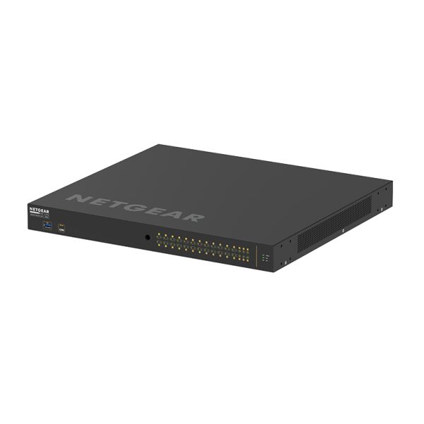 NETGEAR GSM4230PX Managed L2/L3 Gigabit Ethernet (10/100/1000) Power over Ethernet (PoE) 1U Zwart (GSM4230PX-100EUS)