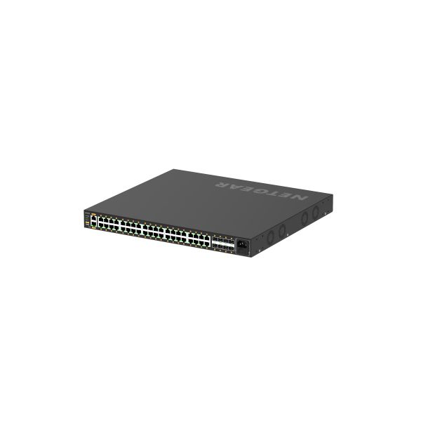 NETGEAR GSM4248PX Managed L2/L3/L4 Gigabit Ethernet (10/100/1000) Power over Ethernet (PoE) Zwart (GSM4248PX-100EUS)
