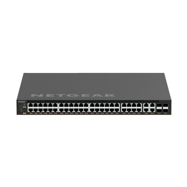 NETGEAR MSM4352 Managed L3 2.5G Ethernet (100/1000/2500) Power over Ethernet (PoE) 1U Zwart (MSM4352-100NES)