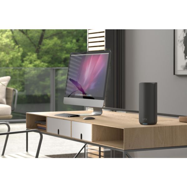 NETGEAR Orbi 870 Tri-band (2,4 GHz / 5 GHz / 6 GHz) Wi-Fi 7 (802.11be) Zwart 4 Intern (RBE873B-100EUS)
