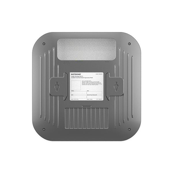 NETGEAR Insight Cloud Managed WiFi 6 AX3600 Dual Band Access Point (WAX620) (WAX620-100EUS) NETGEAR Insight Cloud Managed WiFi 6 AX3600 Dual Band Access Point (WAX620) (WAX620-100EUS)