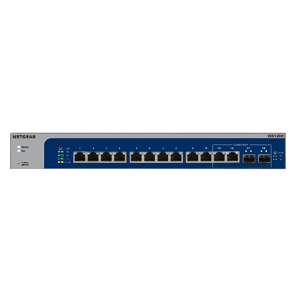 NETGEAR Plus XS512EM 12-Poorts 10G Switch (XS512EM-200EUS)