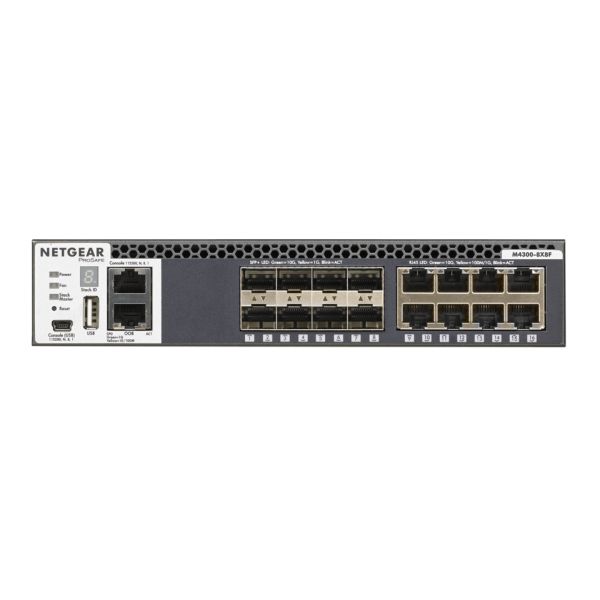 NETGEAR XSM4316S Managed L3 10G Ethernet (100/1000/10000) 1U Zwart (XSM4316S-100NES)