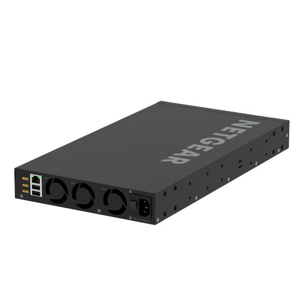NETGEAR XSM4324 Managed L3 10G Ethernet (100/1000/10000) 1U Zwart (XSM4324-100NES)