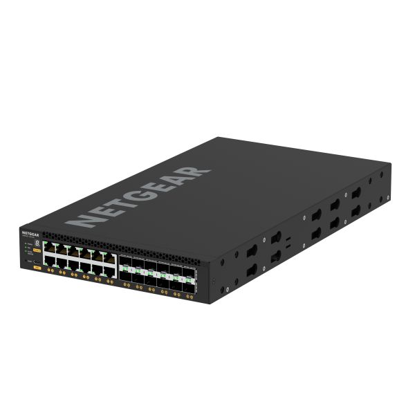 NETGEAR XSM4324 Managed L3 10G Ethernet (100/1000/10000) 1U Zwart (XSM4324-100NES)