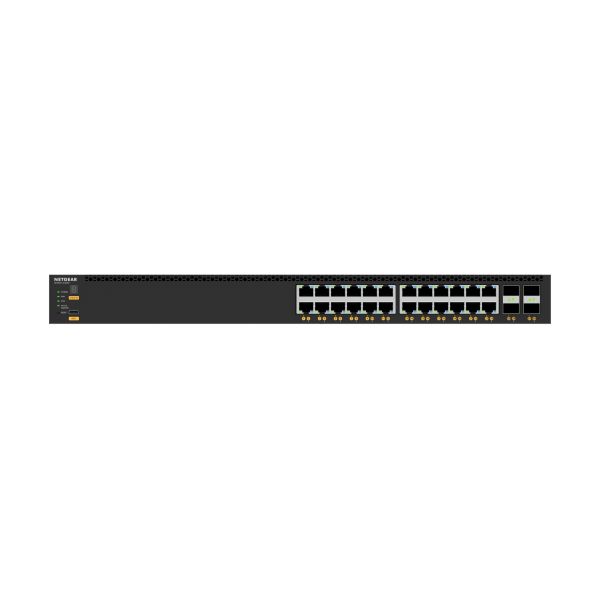 NETGEAR XSM4328CV Managed L3 10G Ethernet (100/1000/10000) Power over Ethernet (PoE) 1U Zwart (XSM4328CV-100NES)