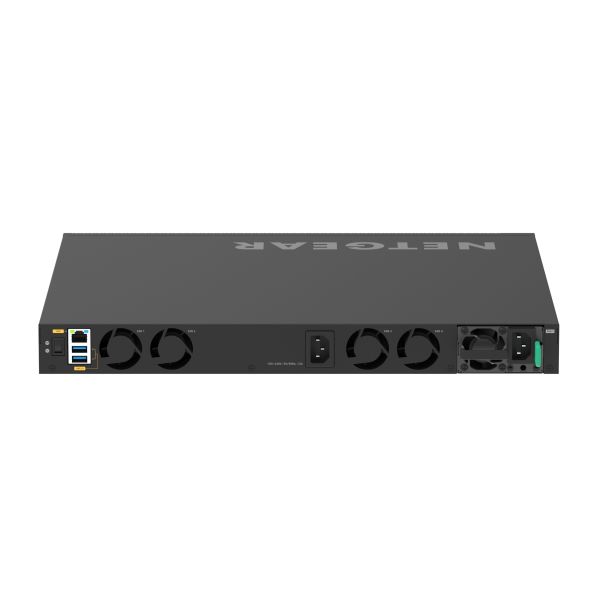 NETGEAR XSM4328CV Managed L3 10G Ethernet (100/1000/10000) Power over Ethernet (PoE) 1U Zwart (XSM4328CV-100NES)