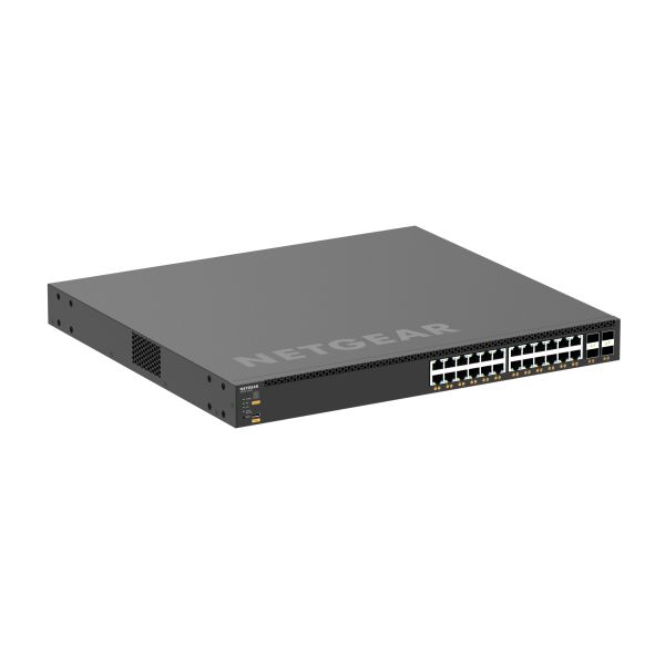 NETGEAR XSM4328CV Managed L3 10G Ethernet (100/1000/10000) Power over Ethernet (PoE) 1U Zwart (XSM4328CV-100NES)