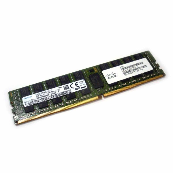 Cisco 32GB PC4-17000P DDR4-2133MHz RDIMM Geheugenmodule (UCS-MR-1X322RU-G-2400)