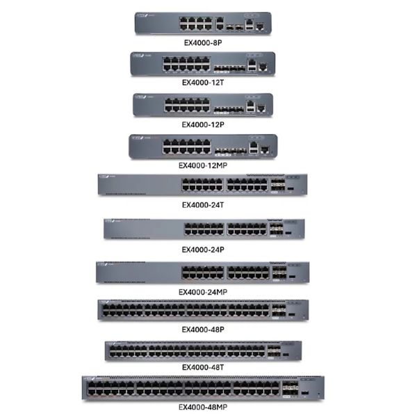 Juniper EX4000-48T Switch 48-Poorts 10/100/1000BaseT met 4x 1G/10G (EX4000-48T)