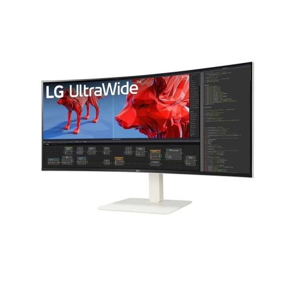 LG 38BR85QC-W computer monitor 96,5 cm (38") 3840 x 1600 Pixels UltraWide Quad HD+ LCD Wit (38BR85QC-W.AEU) LG 38BR85QC-W computer monitor 96,5 cm (38") 3840 x 1600 Pixels UltraWide Quad HD+ LCD Wit (38BR85QC-W.AEU)