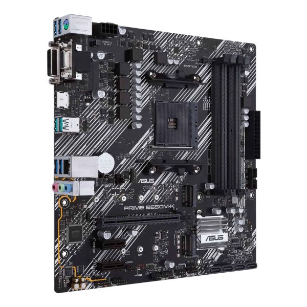 ASUS PRIME B550M-K AMD B550 Socket AM4 micro ATX (PRIME B550M-K) ASUS PRIME B550M-K AMD B550 Socket AM4 micro ATX (PRIME B550M-K)