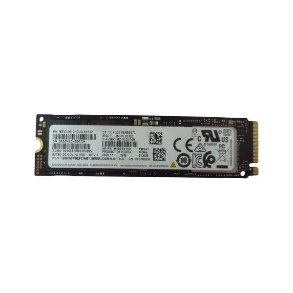 HP POLY 512GB 2280 PCIe NVMe TLC 2nd SSD (AZ6V7AV) (AZ6V7AV)