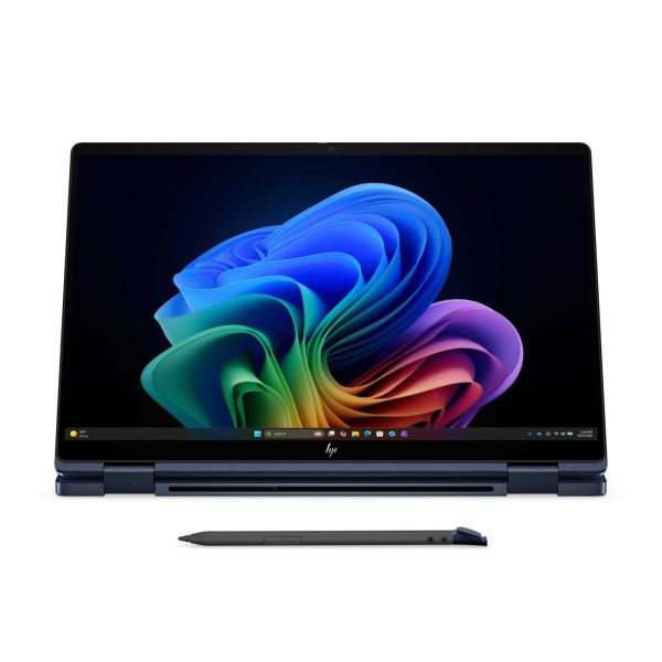 HP EliteBook X Flip G2i 14 Next Gen AI PC Copilot+ PC Intel Core Ultra 7 356H Hybride (2-in-1) 35,6 cm (14") Touchscreen WUXGA 32 GB LPDDR5x-SDRAM 1 TB SSD Wi-Fi 7 (802.11be) Windows 11 Pro Blauw QWERTY (DV0F3ET#ABH)