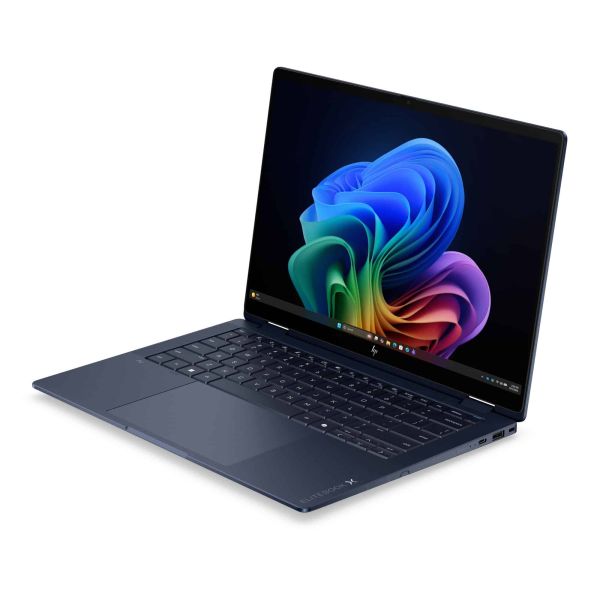 HP EliteBook X Flip G2i 14 Next Gen AI PC Copilot+ PC Intel Core Ultra 7 356H Hybride (2-in-1) 35,6 cm (14") Touchscreen WUXGA 32 GB LPDDR5x-SDRAM 1 TB SSD Wi-Fi 7 (802.11be) Windows 11 Pro Blauw QWERTY (DV0F4ET#ABH)