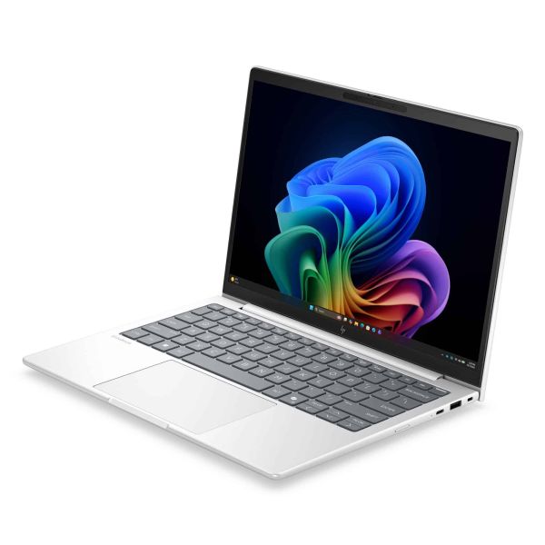 HP EliteBook 8 G2i 13 Next Gen AI PC Copilot+ PC Intel Core Ultra 5 325 Laptop 33,8 cm (13.3") WUXGA 16 GB LPDDR5x-SDRAM 512 GB SSD Wi-Fi 7 (802.11be) Windows 11 Pro Zilver QWERTY (DW7K0ET#ABH)