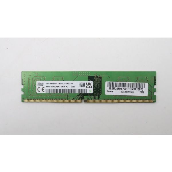Lenovo MEMORY UDIMM,8GB, DDR4, 3200 (5M30Z71643) (5M30Z71643)