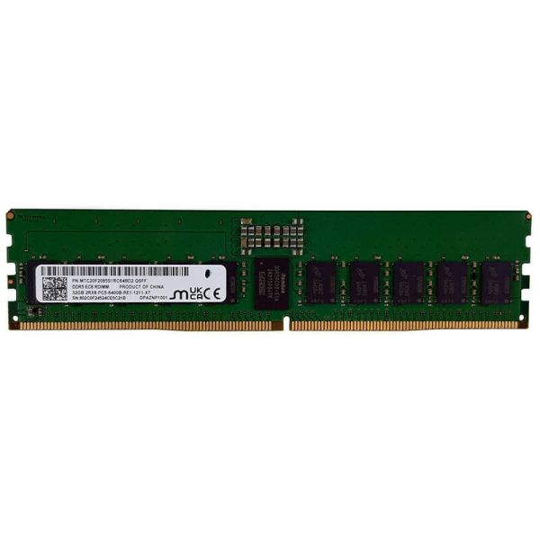 Micron DDR5 - Modul - 32 GB - DIMM 288-PIN (MTC20F2085S1RC64BR) (MTC20F2085S1RC64BD2)
