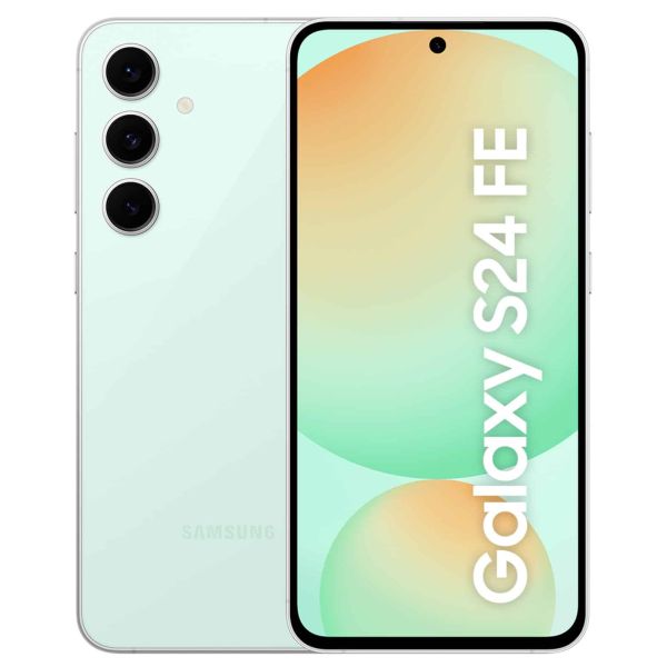 Samsung Galaxy S24 FE 17 cm (6.7") Dual SIM Android 14 5G USB Type-C 8 GB 128 GB 4700 mAh Muntkleur (SM-S721BLGDEUE)