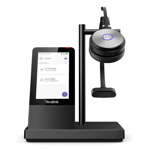 Yealink WH66 DECT Draadloze Headset MONO TEAMS (WH66 MONO TEAMS) Yealink WH66 DECT Draadloze Headset MONO TEAMS (WH66 MONO TEAMS)