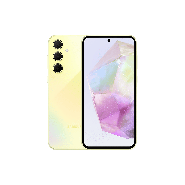 Samsung Galaxy A35 5G 16,8 cm (6.6") Hybride Dual SIM Android 14 USB Type-C 6 GB 128 GB 5000 mAh Geel (SM-A356BZYBEUE)